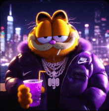 Garfield Drip GIF