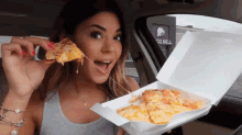 Steph Pappas Mexican Pizza GIF - Steph Pappas Mexican Pizza Taco Bell GIFs
