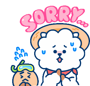 Sorry Apologetic Sticker - Sorry Apologetic So Sorry Stickers