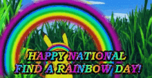 April3 Happy National Find A Rainbow Day GIF - April3 Happy National Find A Rainbow Day Find A Rainbow Day GIFs