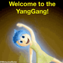 Yang Gang Welcome GIF - Yang Gang Welcome Inside Out GIFs