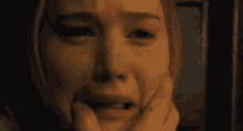 Crying GIF - Jennifer Lawrence Scared Sad GIFs