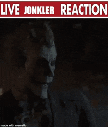 Live Jonkler Reaction Joker GIF - Live Jonkler Reaction Joker Batman Arkham GIFs
