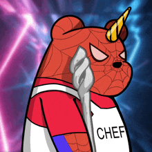 Super Rare Bears Spiderman GIF - Super Rare Bears Spiderman Chef GIFs