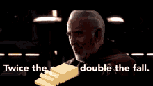 Butter Dooku GIF - Butter Dooku Twice The Pride Double The Fall GIFs