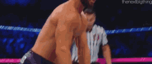 Bobby Roode Spinebuster GIF - Bobby Roode Spinebuster Mike Kanellis GIFs
