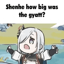 Shenhe How Big Was The Gyatt GIF