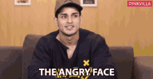 The Angry Face Priyank Sharma GIF - The Angry Face Priyank Sharma Pinkvilla GIFs