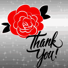 Thank You Red GIF - Thank You Red Red Rose GIFs