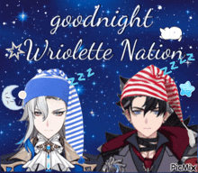 Wriolette Good Night Genshin GIF - Wriolette Good Night Genshin Neuvillette GIFs