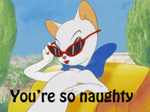 Called Out GIF - Naughty Cat Cartoon - Discover & Share GIFs