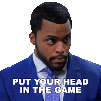 Put Your Head In The Game Hayden Sticker