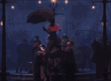 Mary Poppins Umbrella GIF