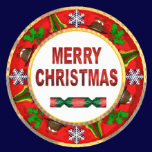 Merry Christmas Merry Christmas Badge GIF