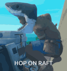 Raft Hop On GIF - Raft Hop On Hop On Raft GIFs