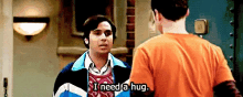 Trambolico I Need A Hug GIF - Trambolico I Need A Hug Big Bang Theory Sheldon Cooper GIFs