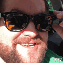 Danny Polyson Sunglasses GIF - Danny Polyson Sunglasses Surprise GIFs