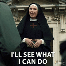 I'Ll See What I Can Do Mother Bernadette GIF - I'Ll See What I Can Do Mother Bernadette Bodkin GIFs
