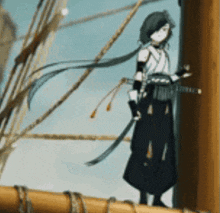Chiyome Mochizuki Waxing Moon Sword Gale Chronicles GIF