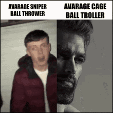 cage ball meme chad virgin sniper