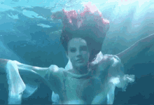 Lana Del Rey Water GIF - Lana Del Rey Water Swim GIFs