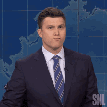 Anyway Colin Jost GIF - Anyway Colin Jost Saturday Night Live GIFs