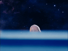 a woman 's head is sticking out of a blue pool