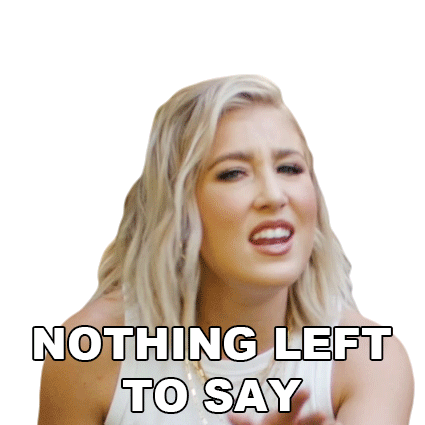 Nothing Left To Say Maddie And Tae Sticker