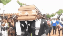 dancing coffin dancing pallbearers funeral dance