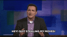 Norm Macdonald Quit Stealing My Moves GIF