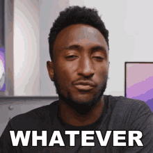 Whatever Marques Brownlee GIF - Whatever Marques Brownlee I Dont Care GIFs
