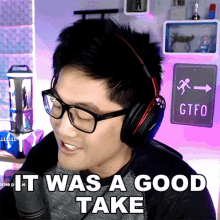 it was a good take ryan higa higatv its well made im satisfied with that take