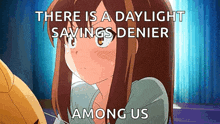 Aoyama Nanami Daylight Savings GIF - Aoyama Nanami Daylight Savings Daylight Savings Denier GIFs