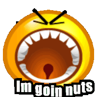 Imgoingnuts Imnuts Sticker - Imgoingnuts Imnuts I'M Going Crazy Stickers
