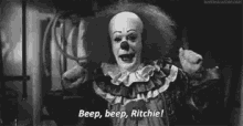 Pennywise It GIF - Pennywise It Beep Beep Ritchie GIFs