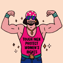 Tough Men Protect Womens Rights GIF