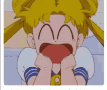 excited happy sailor moon