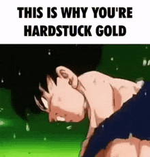Goku Gold GIF - Goku Gold Hardstuck GIFs