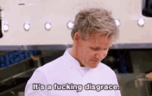 gordon ramsay hells kitchen disgrace hate disappoint