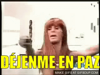 Betty BO5 harta y enojada