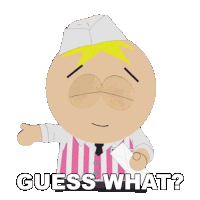 Guess What Butters Stotch Sticker - Guess What Butters Stotch South Park Dikinbaus Hot Dogs Stickers
