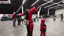 Deadpool Tiny Deadpool GIF - Deadpool Tiny Deadpool Nuts GIFs