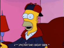 Homer Simpson Simpsons GIF - Homer Simpson Simpsons Beat Box GIFs