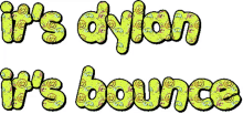 dylan bounce sticker animated text