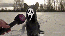 Ghostface Deer Reaction Meme GIF - Ghostface Deer Reaction Meme Scream Meme GIFs