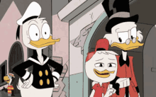 Donald Duck Huey Duck GIF - Donald Duck Huey Duck Scrooge Mcduck GIFs