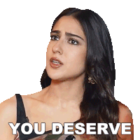 You Deserve This Sara Ali Khan Sticker - You Deserve This Sara Ali Khan Pinkvilla Stickers