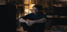 Focused Watching Tv GIF - Focused Watching Tv Hanging Out GIFs