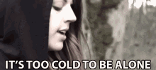 Its Too Cold To Be Alone Contemplating GIF - Its Too Cold To Be Alone Too Cold Contemplating GIFs