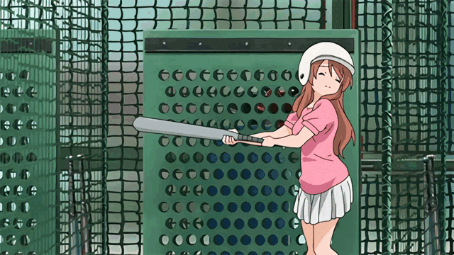 Anime baseball world full Body